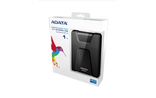 ADATA DashDrive Durable HD650 external hard drive 1000 GB Black image 2