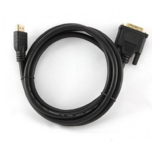 Gembird 1.8m, HDMI/DVI, M/M DVI-D Black image 2