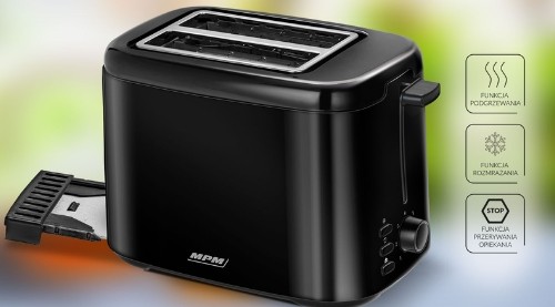 Toaster MPM MTO-07/c black image 2