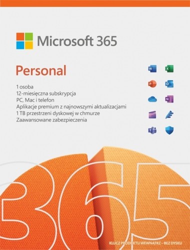 Microsoft 365 Personal 1 x license Subscription Polish 1 year(s) image 2