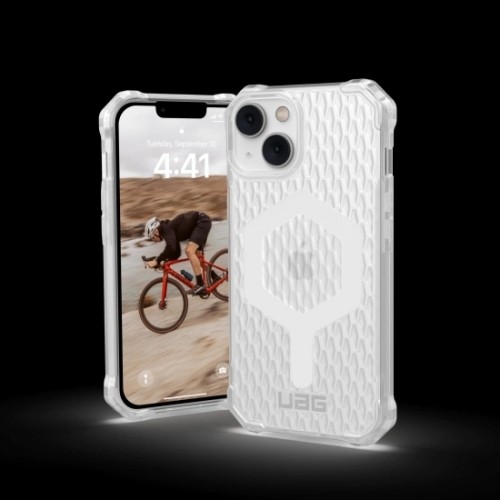 UAG Essential Armor - protective case for iPhone 14 Plus compatible with MagSafe (frosted ice) image 2