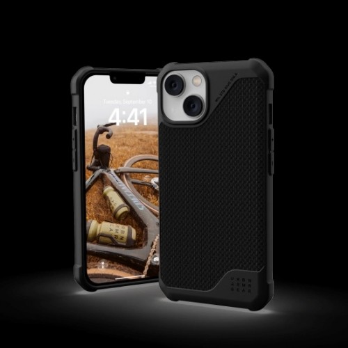 UAG Metropolis LT - protective case for iPhone 14 Plus, compatible with MagSafe (kevlar-black) image 2