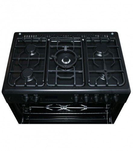 Gas-electric Cooker Ravanson KWGE-K90 Cheff Modern (black) image 2