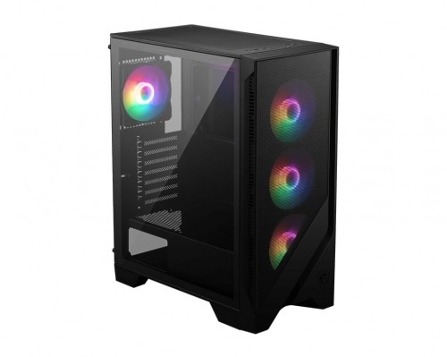MSI MAG FORGE 120A AIRFLOW computer case Midi Tower Black, Transparent image 2