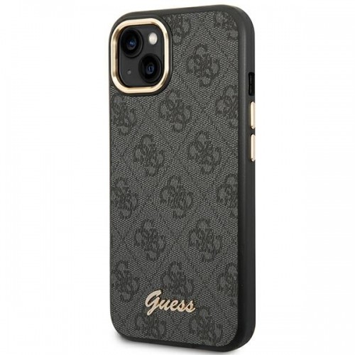 Guess PC|TPU 4G Metal Camera Outline Case for iPhone 14 Plus Black image 2
