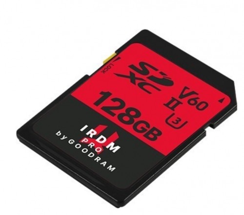 Goodram IRDM Pro Atmiņas Karte SDXC / UHS-II U3 / 128GB image 2