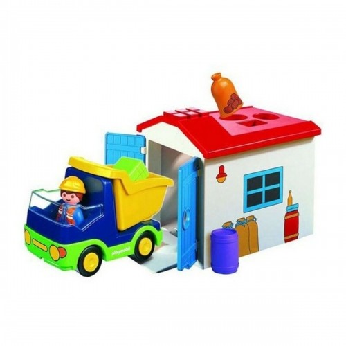 Playset 1.2.3 Garage Truck Playmobil 70184 image 2