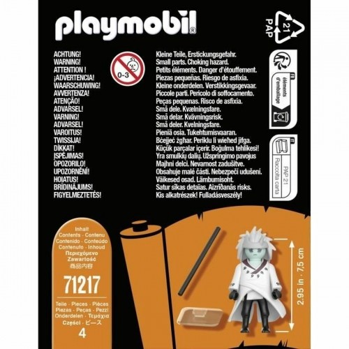 Playset Playmobil 71217 Naruto Shippuden 4 Предметы image 2