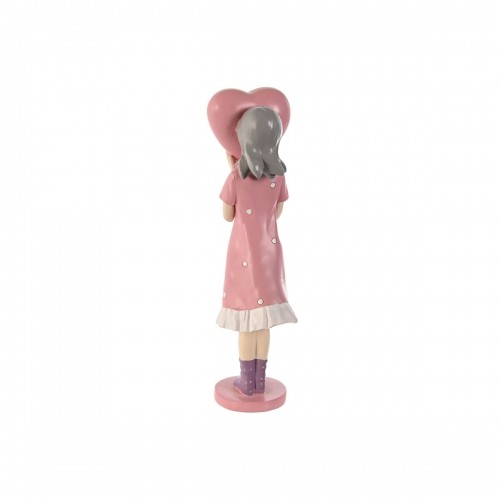 Декоративная фигура Home ESPRIT Розовый Мальва chica 10 x 8,5 x 31 cm image 2