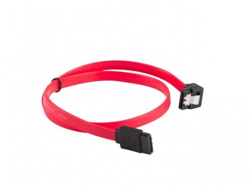 Lanberg CA-SASA-13CC-0030-R SATA cable 0.3 m SATA 7-pin Red image 2