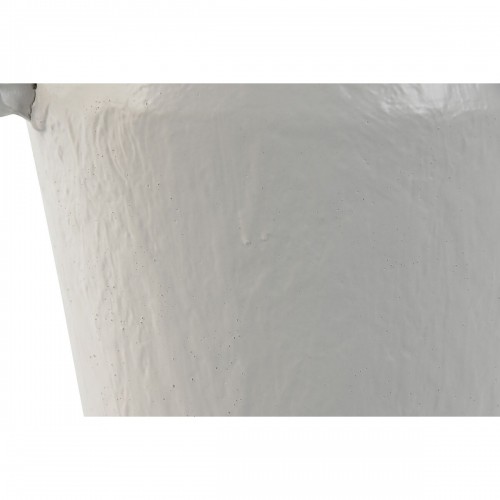Vāze Home ESPRIT Balts Metāls 33,5 x 20 x 36 cm image 2