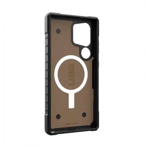 UAG Pathfinder Magnet SE case for Samsung Galaxy S24 Ultra with magnetic module - brown camouflage image 2