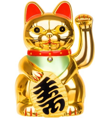 Iso Trade Chinese cat - golden (11820-0) image 2