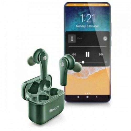 Austiņas In-ear Bluetooth NGS ELEC-HEADP-0369 Zaļš image 2