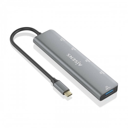USB-разветвитель Aisens A109-0857 Серый (1 штук) image 2
