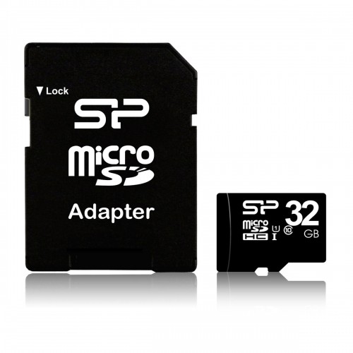 Mikro SD Atmiņas karte ar Adapteri Silicon Power SP032GBSTH010V10SP SDHC 32 GB image 2