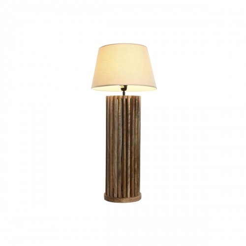 Galda lampa Home ESPRIT Brūns Mango koks 50 W 220 V 23 x 23 x 72 cm image 2