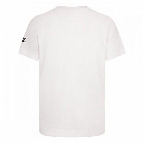 Krekls ar Īsām Piedurknēm Bērniem Nike Sport Splash  Balts image 2