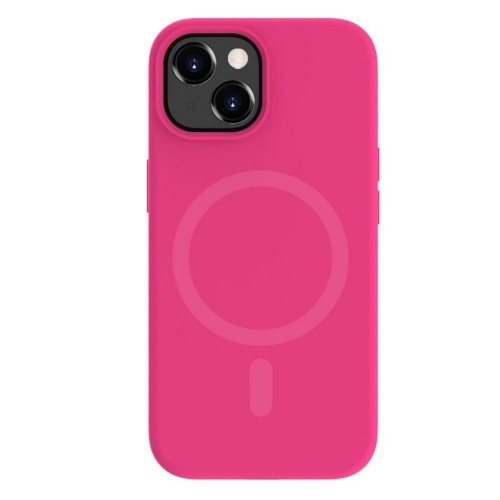 Evelatus Premium Magsafe Mīksta pieskāriena silikona maks - vāciņš Apple iPhone 15 Plus Rozā image 2