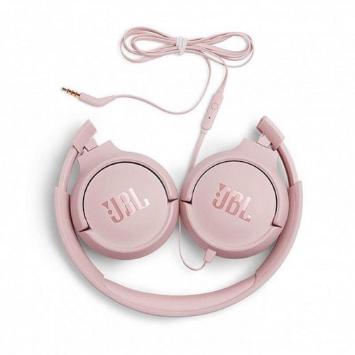 JBL on-ear austiņas ar mikrofonu , rozā - JBLT500PIK image 3