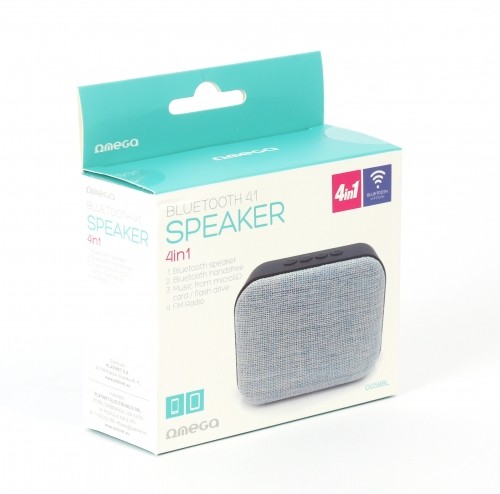 Omega wireless speaker 4in1 OG58BL, blue (44331) image 3
