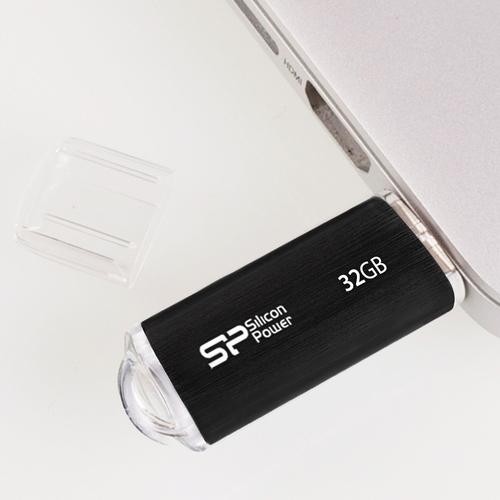 Silicon Power Ultima Ⅱ USB flash drive 32 GB USB Type-A 2.0 Black image 3