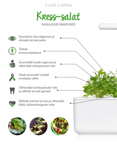 Click & Grow Smart Garden refill Кресс-салат 3 штуки image 3