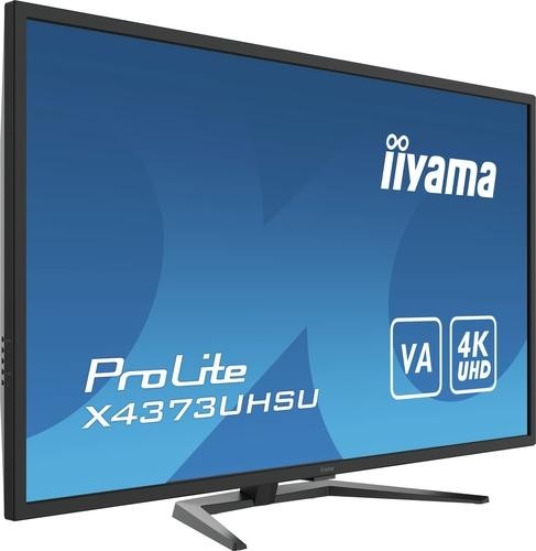 iiyama ProLite X4373UHSU-B1 computer monitor 108 cm (42.5&quot;) 3840 x 2160 pixels 4K Ultra HD Black image 3