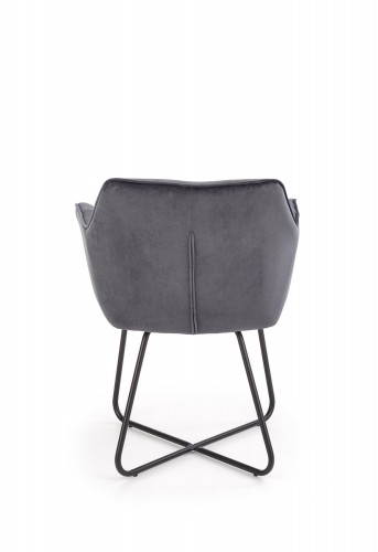 Halmar K377 chair, color: grey image 3