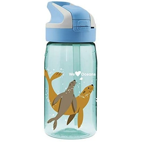Бутылка с водой Laken Summit Fokis Синий Светло-серый (0,45 L) image 3