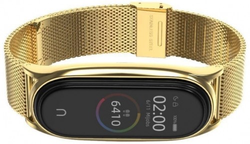 Tech-Protect watch strap MilaneseBand Xiaomi Mi Band 5/6/7, gold image 3