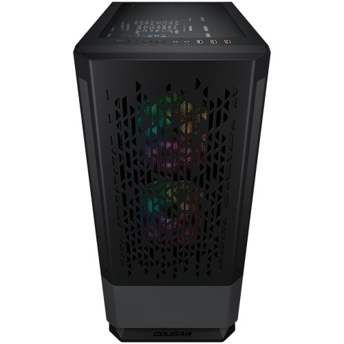 Cougar Gaming MX430 Air RGB-Black 3851C60.0001 Case MX430 Air RGB-Black/ Mid tower / 3 ARGB fans / 2 LED Strips/TG transparant side window image 3