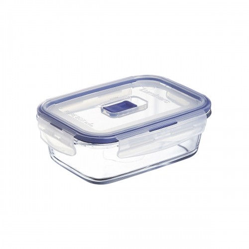 Герметичная коробочка для завтрака Luminarc Pure Box Active 16 x 11 cm 820 ml Двухцветный Cтекло (6 штук) image 3