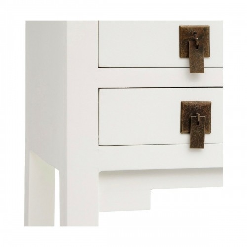 Bigbuy Home Мебель для прихожей NEW ORIENTAL 95 x 26 x 91 cm Деревянный Белый DMF image 3