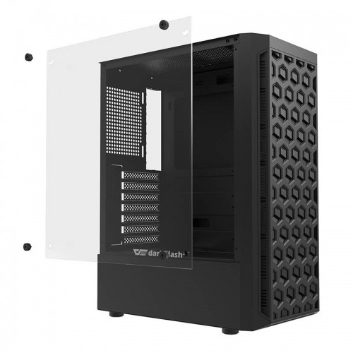 Darkflash DK300 Micro-ATX Computer Case (Black) image 3