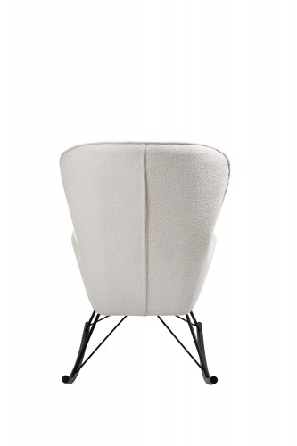 Halmar LIBERTO 2 leisure chair, white image 3