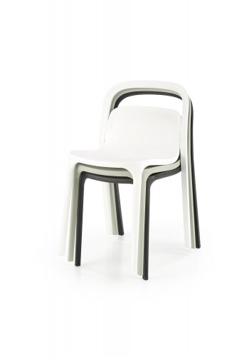 Halmar K490 chair, white image 3