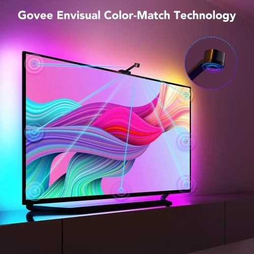 Govee DreamView T1 TV Backlight RGBIC LED Smart Lenta Bluetooth / Wi-Fi / 75-85" image 3