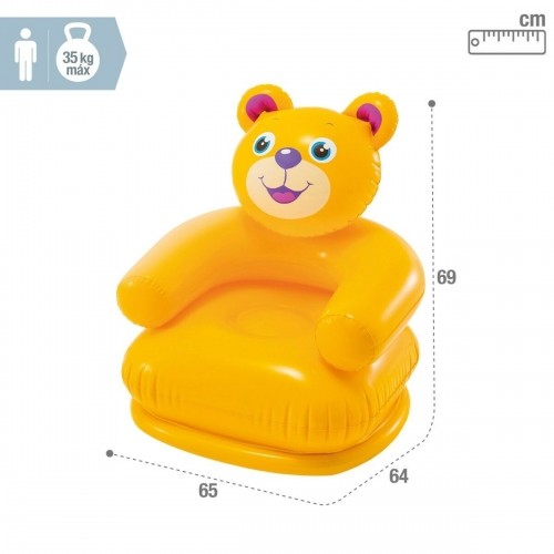 Надувное кресло Intex HAPPY ANIMAL 66 x 79 x 64 cm (12 штук) image 3