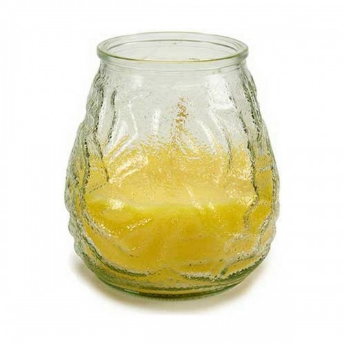 Ibergarden Ароматизированная свеча Жёлтый Прозрачный цитронеллы 9 x 9,5 x 9 cm (6 штук) image 3