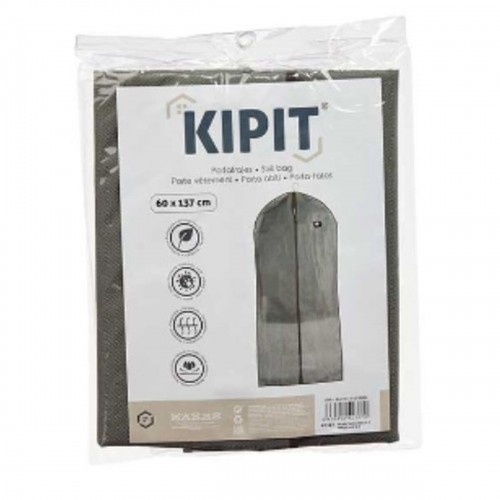 Kipit Чехол для костюмов 60 x 137 cm Серый полиэстер полипропилен (24 штук) image 3