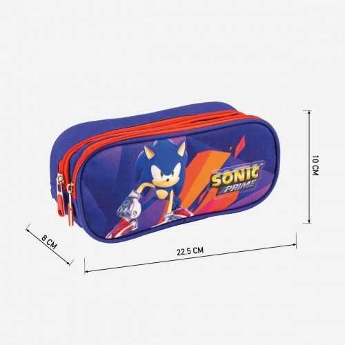 Школьный пенал Sonic Фиолетовый 22,5 x 8 x 10 cm image 3