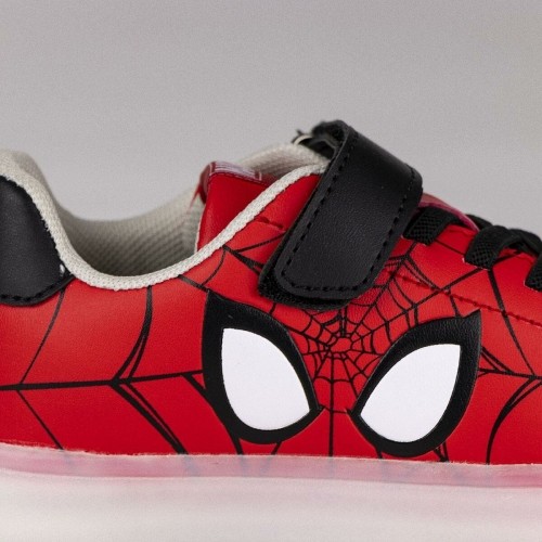 Кроссовки со светодиодами Spiderman Velcro Красный image 3