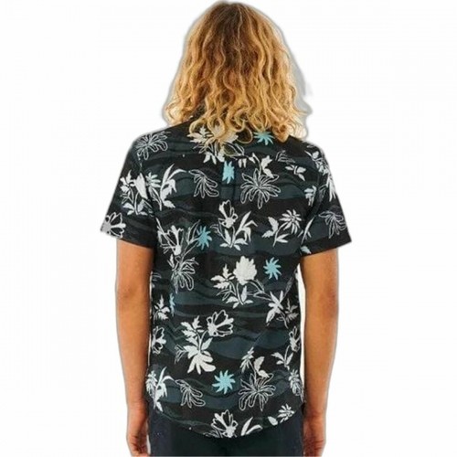Рубашка Rip Curl Swc Botanica S/S Мужской С коротким рукавом Чёрный image 3