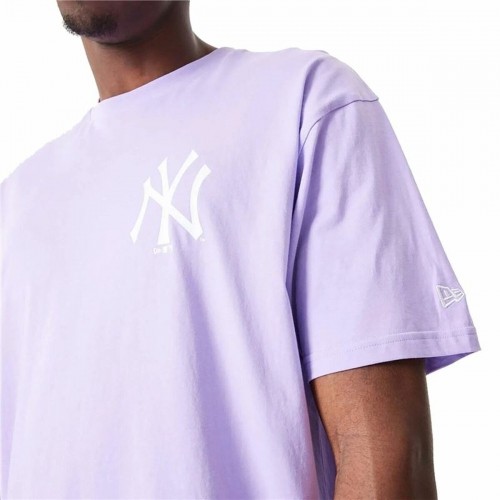 Krekls ar Īsām Piedurknēm New Era MLB League Essentials New York Yankees Violets Unisekss image 3