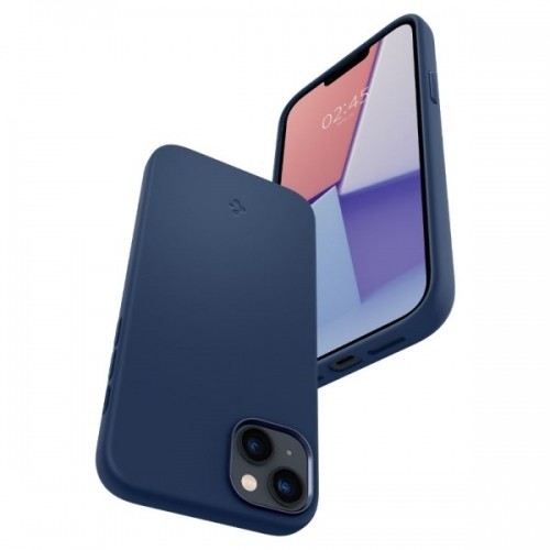 Spigen Silicone Fit iPhone 14 Plus 6,7" MAG Magsafe granatowy|navy blue ACS04921 image 3
