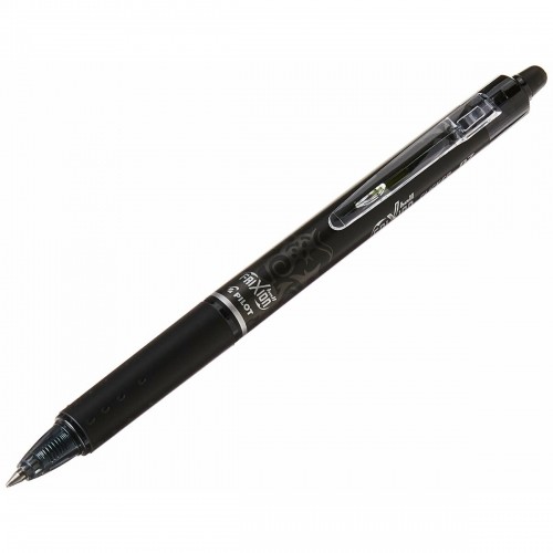 Ручка с жидкими чернилами Pilot Frixion Clicker Чёрный 0,4 mm (12 штук) image 3