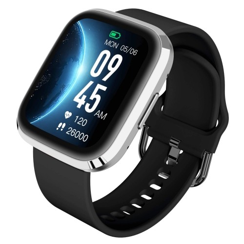 Garett Smartwatch Garett GRC STYLE Silver-black Умные часы IPS / Bluetooth / IP68 / SMS image 3