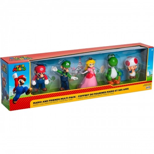 Набор фигур Super Mario Mario and his Friends 5 Предметы image 3