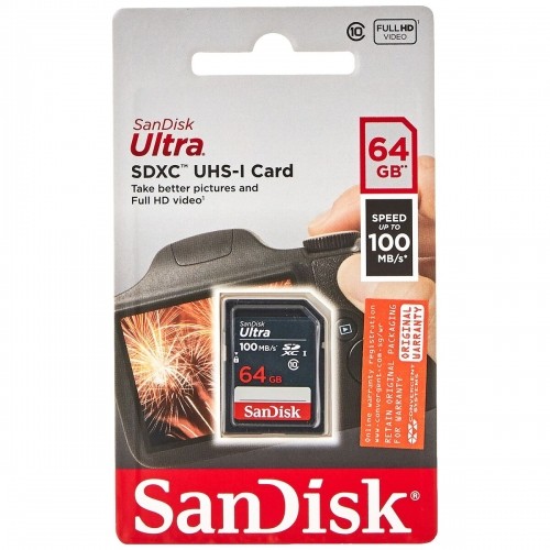 SDXC Atmiņas Karte SanDisk Ultra 64 GB image 3